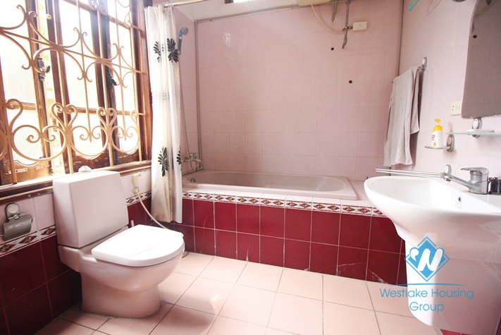 A private 4 bedroom house for rent in Ba Dinh District